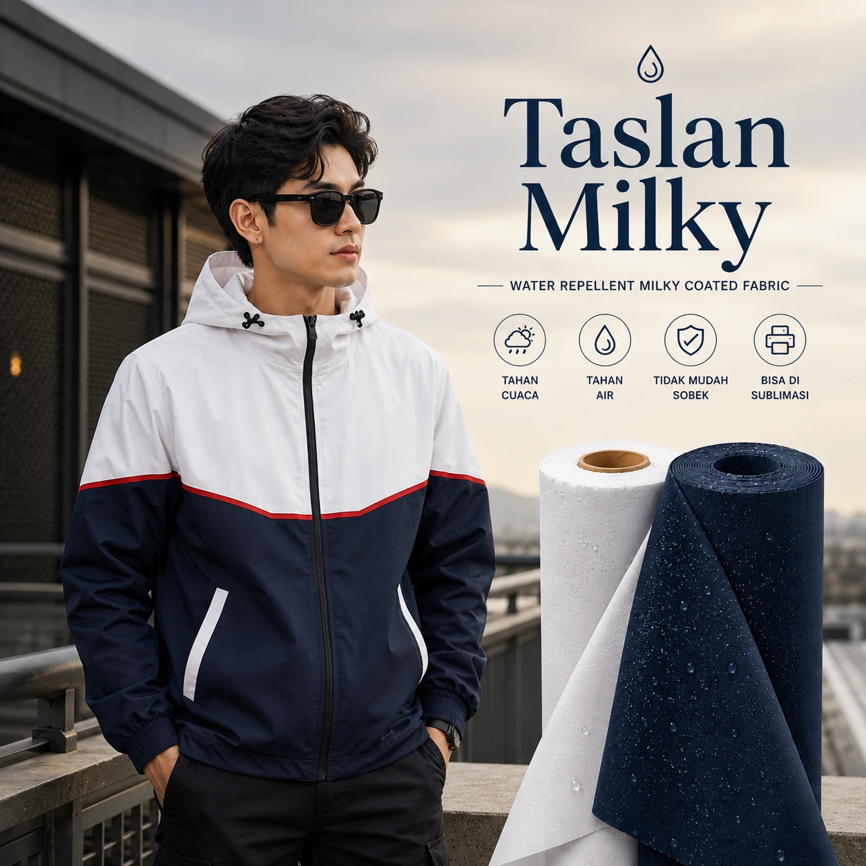 Taslan Milky Coating